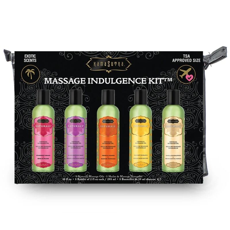 KAMASUTRA INDULGENCE MASSAGE OIL KIT