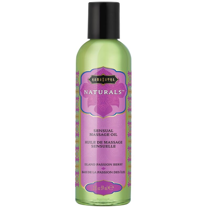 KAMASUTRA ISLAND PASSION BERRY NATURAL MASSAGE OIL 59 ML