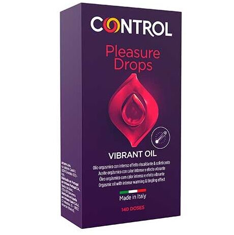 CONTROL - PLEASURE DROPS VIBRATOR OIL