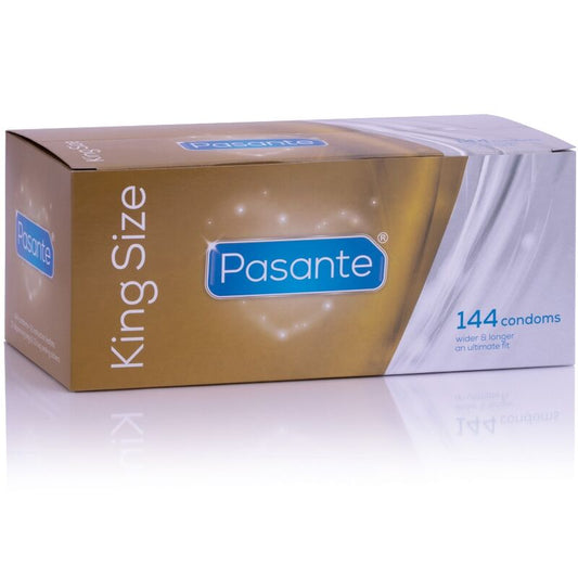 PASANTE CONDOMS KING SIZE BOX 144 UNITS