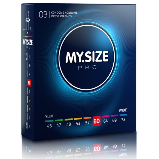 MY SIZE PRO CONDOMS 60 MM 3 UNITS