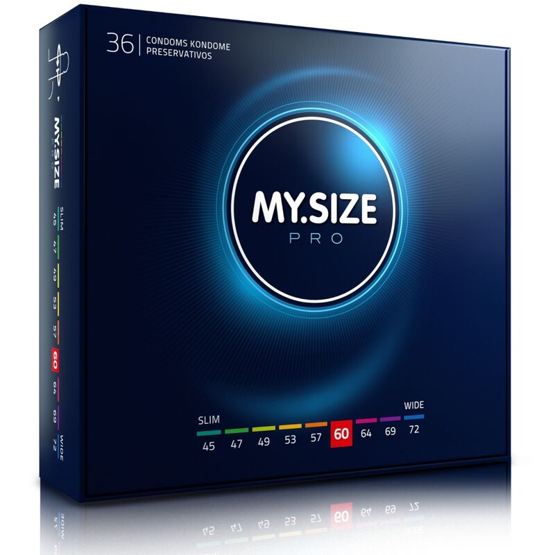 MY SIZE PRO CONDOMS 60 MM 36 UNITS