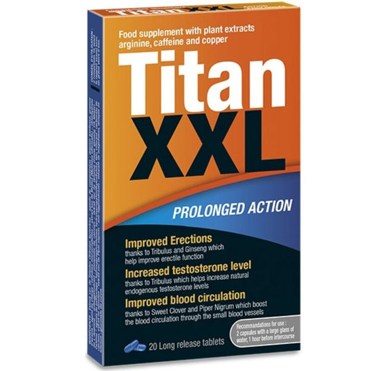 TITAN XXL PITKÄVAIKUTUS 20 KAPP