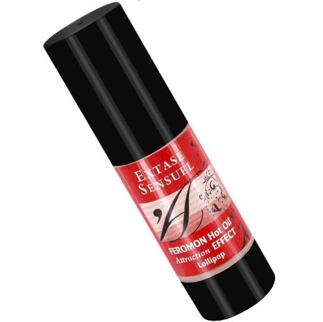 EXTASE SENSUEL - OIL MASSAGE EFFECT HEAT WITH PHEROMONES LOLLIPOP 30 ML