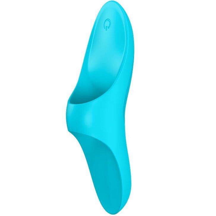 SATISFYER TEASER FINGER VIBRATOR - BLUE LIGHT