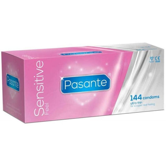 THROUGH SENSITIVE ULTRAFINE CONDOMS 144 UNITS