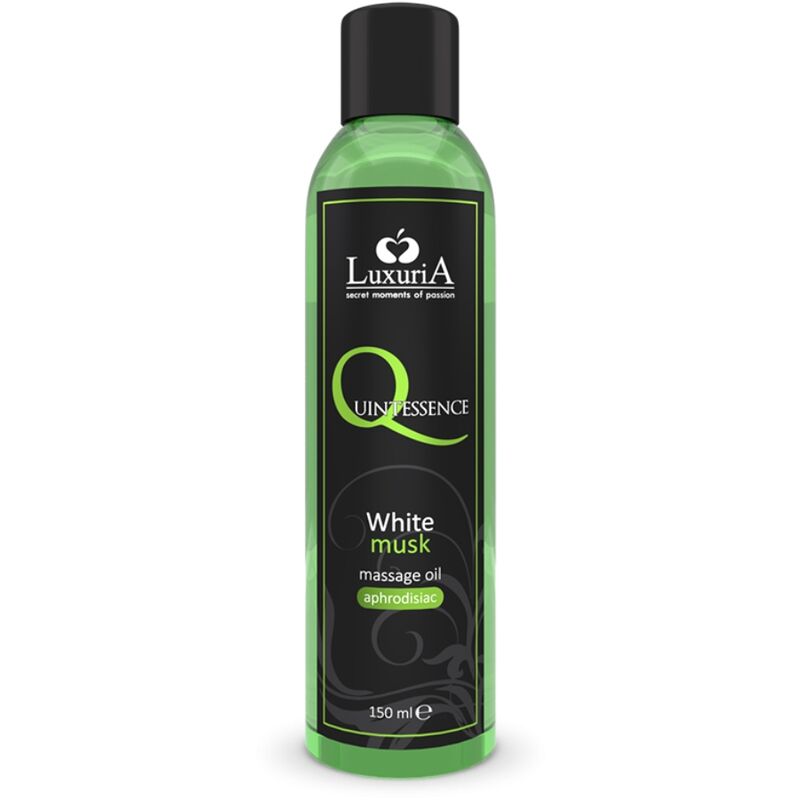 LUXURIA QUINTESSENCE MASSAGE OIL WHITE MUSK 150 ML