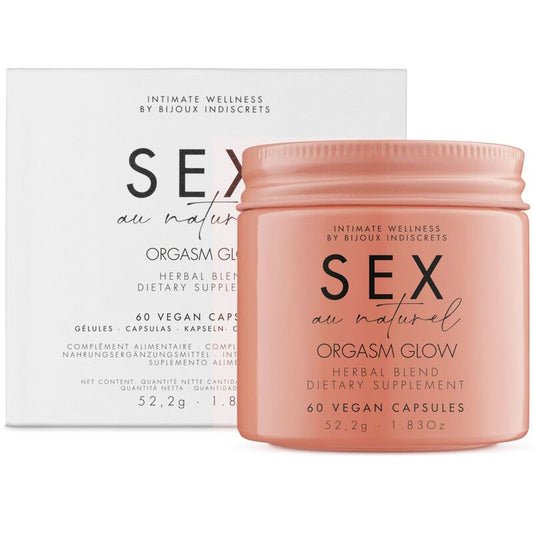 BIJOUX ORGASM GLOW FOOD SUPPLEMENT 60 PILLS