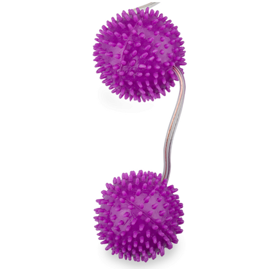 A DEEPLY PLEASURE SPIKY BALLS PURPLE 3,60 CM