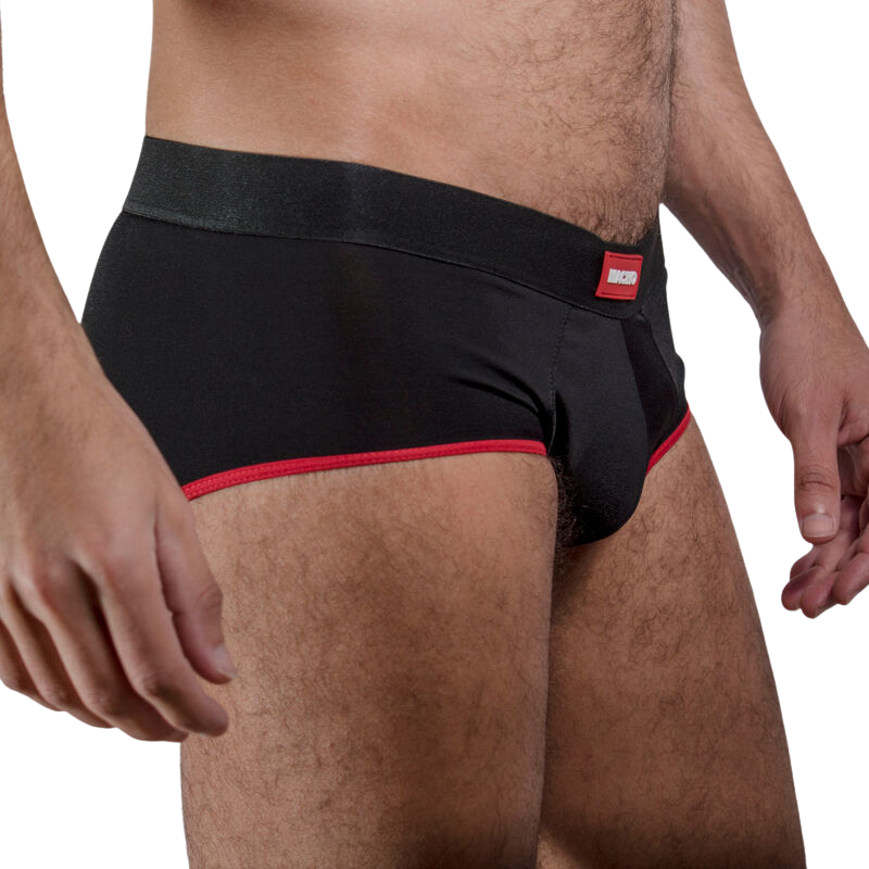 MACHO - MS24R UNDERPANTS BRIEF DARK RED S