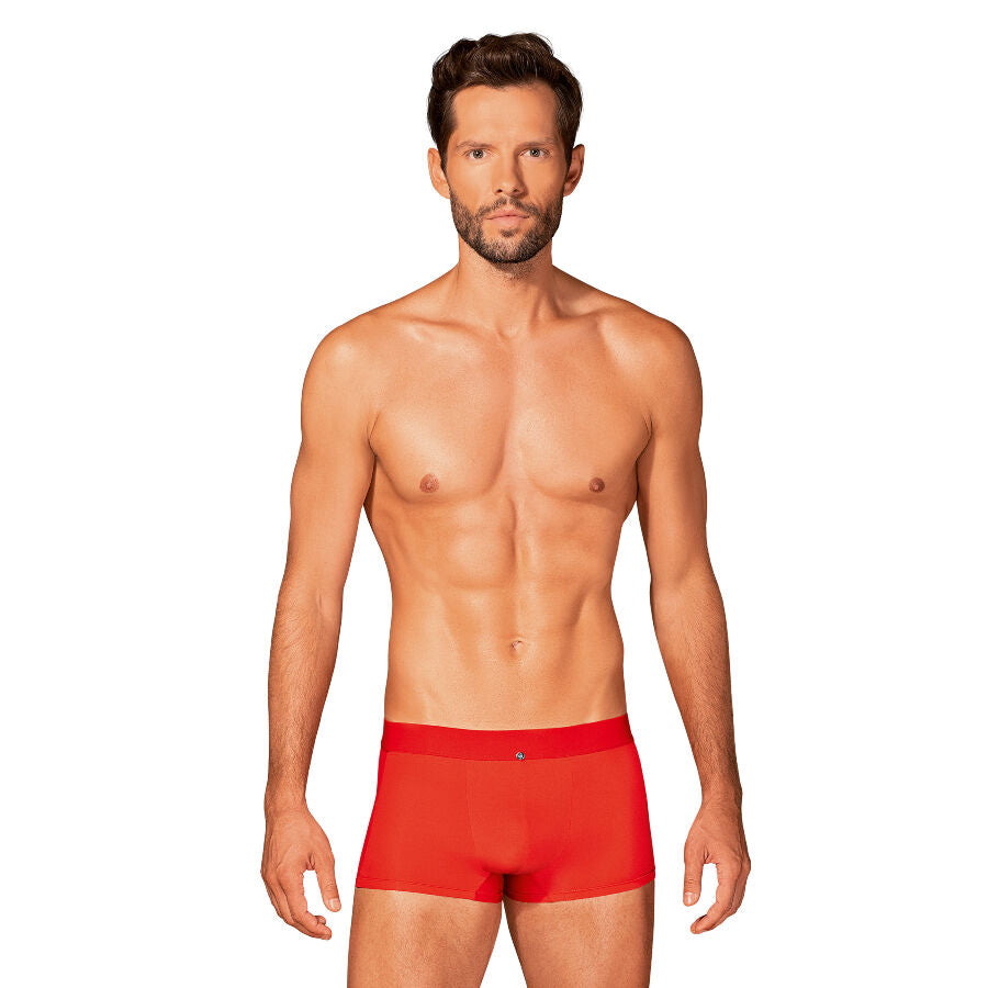 OBSESSIVE - BOLDERO BOXER SHORTS PUNAINEN L/XL