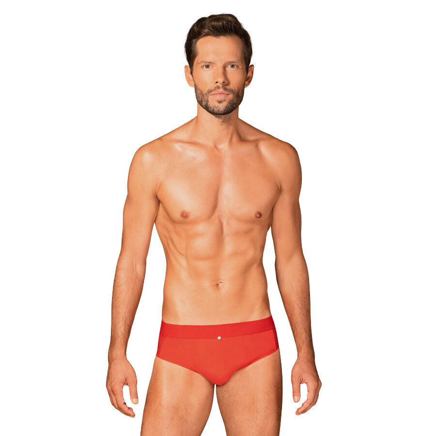 OBSESSIVE - BOLDERO BRIEFS RED L/XL