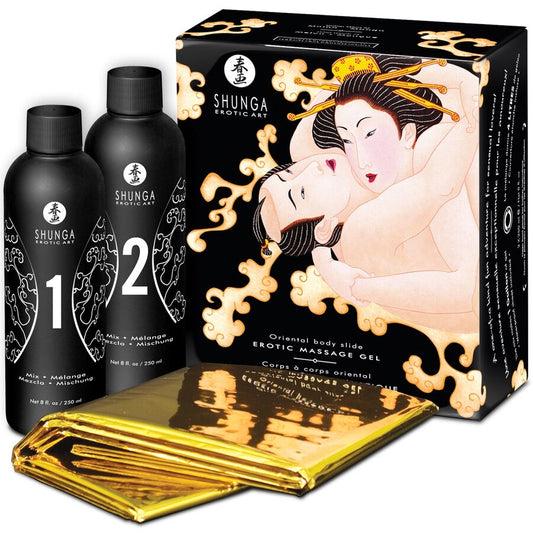 SHUNGA - ORIENTAL EROTIC BODY TO BODY MASSAGE GEL MELON MANGO