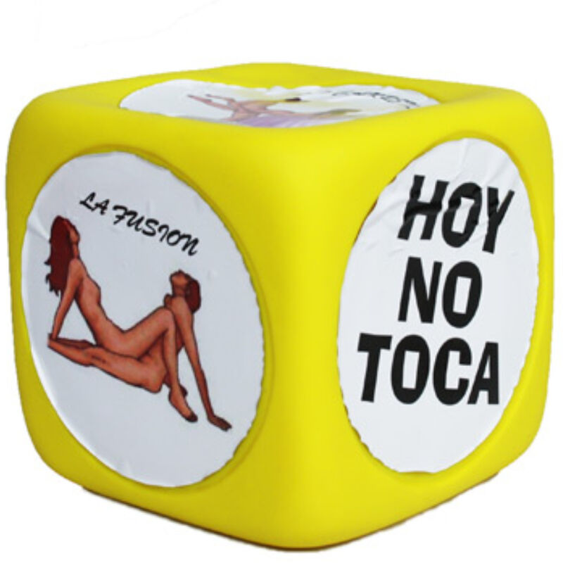 DIABLO PICANTE - SUPER LARGE KAMASUTRA DICE OF POSTURES YELLOW