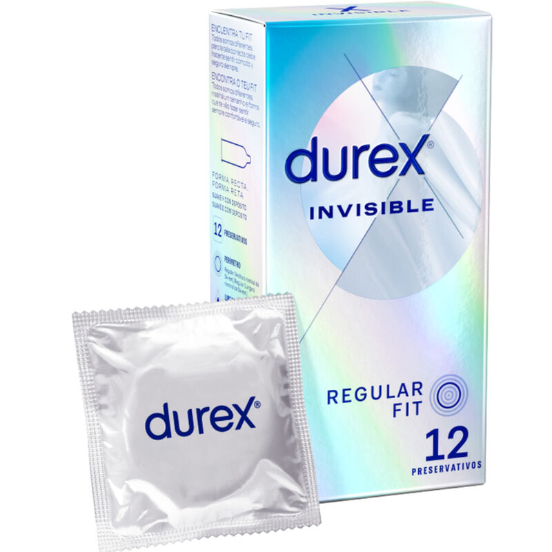 DUREX - INVISIBLE EXTRA THIN 12 UNITS