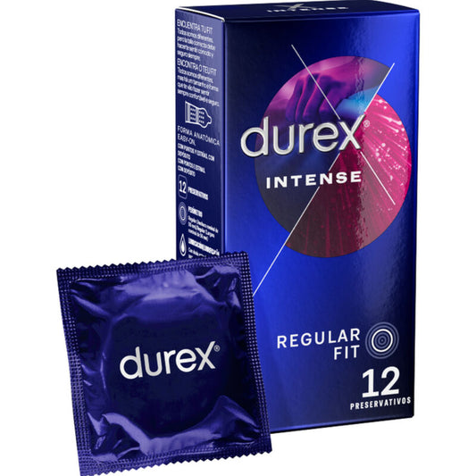 DUREX - INTENSE ORGASMIC 12 YKSIKKÖÄ