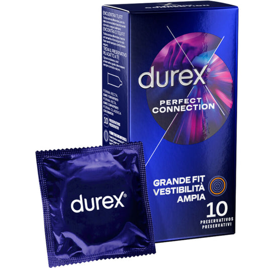 DUREX - TÄYDELLINEN LIITTÄMINEN SILIKONIN LISÄVOITELU 10 YKSIKKÖÄ