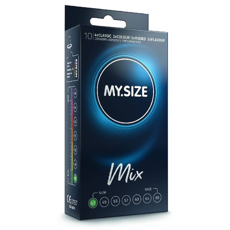 MY SIZE MIX CONDOMS 47 MM 10 UNITS