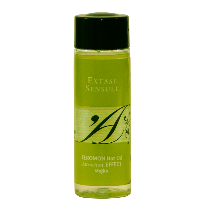 EXTASE SENSUEL - OIL MASSAGE EFFECT HEAT WITH PHEROMONES MOJITO 100 ML