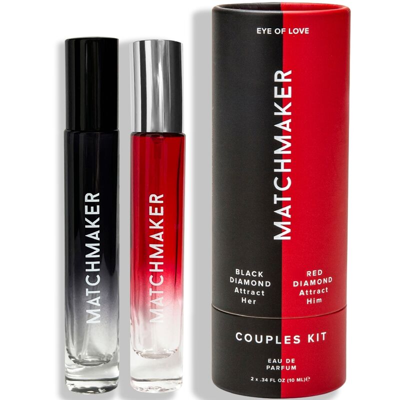 EYE OF LOVE - MATCHMAKER PHEROMONE 2PC SET COUPLES KIT houkuttelee häntä ja häntä 20 ml