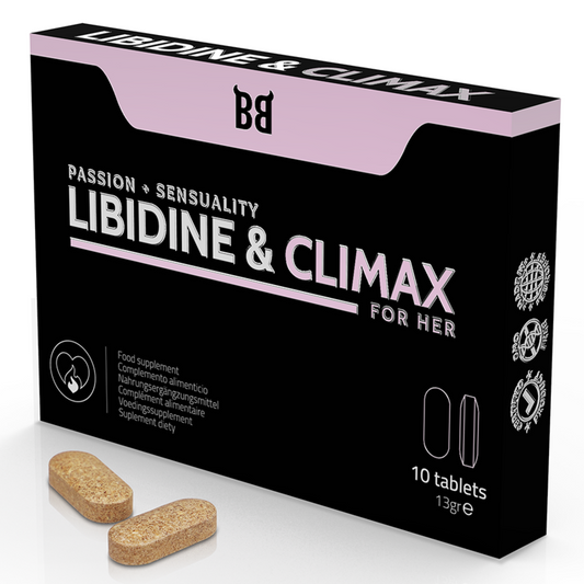 BLACKBULL BY SPARTAN - LIBIDINE & CLIMAX INCREASE L BIDO FOR WOMEN 10 C PSULAS
