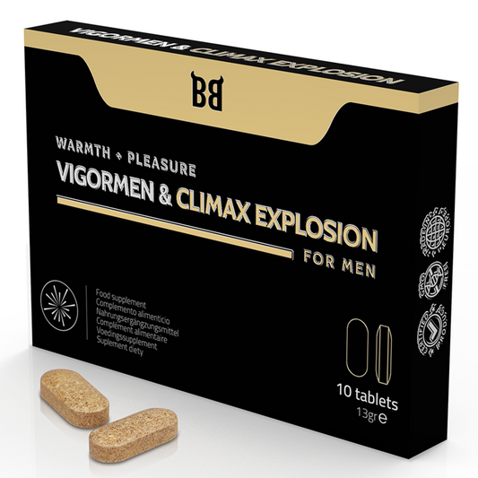 BLACKBULL BY SPARTAN- VIGORMEN & CLIMAX EXPLOSION GREATER PLEASURE FOR MEN 10 C PSULAS