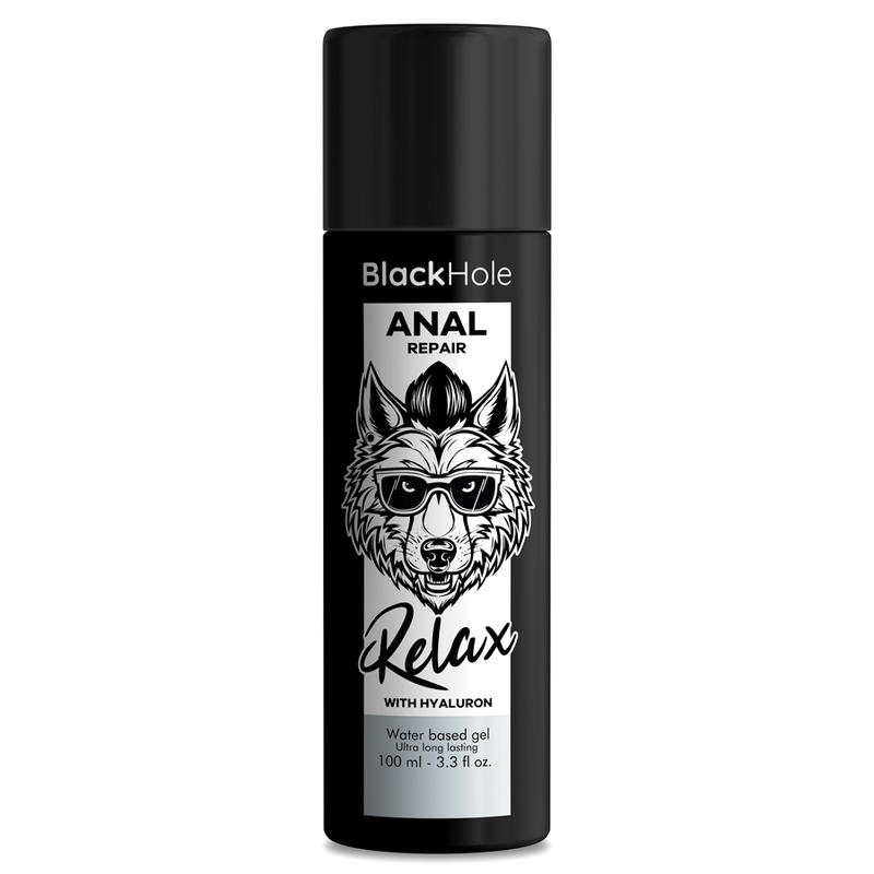 BLACK HOLE - ANAL KORJAUS VESIPOHJAINEN RELAX HYALURONIN KANSSA 100 ML