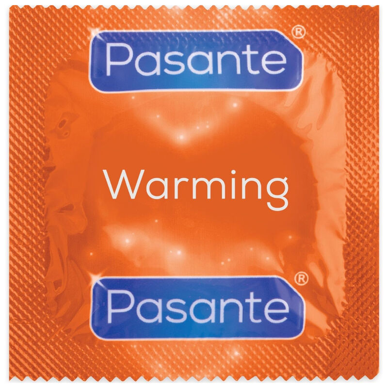 PASANTE - CONDOMS WARMING EFFECT BAG 144 UNITS