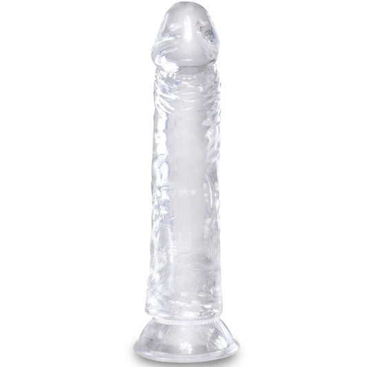 KING COCK - KIRKAS REALISTINEN PENIS 19,7 CM LÄPINÄKYVÄ