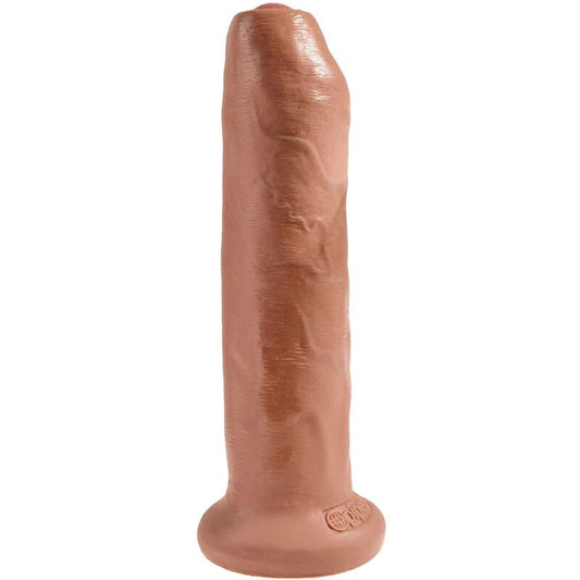 KING COCK - LEIKKAAMATON REALISTINEN PENIS 17,8 CM KARAMELLI