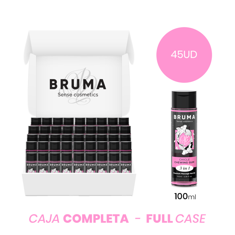 MOQ 45 - BRUMA PREMIUM MASSAGE KUUMA ÖLJYPURUKUMI 3 IN 1 - 100 ML