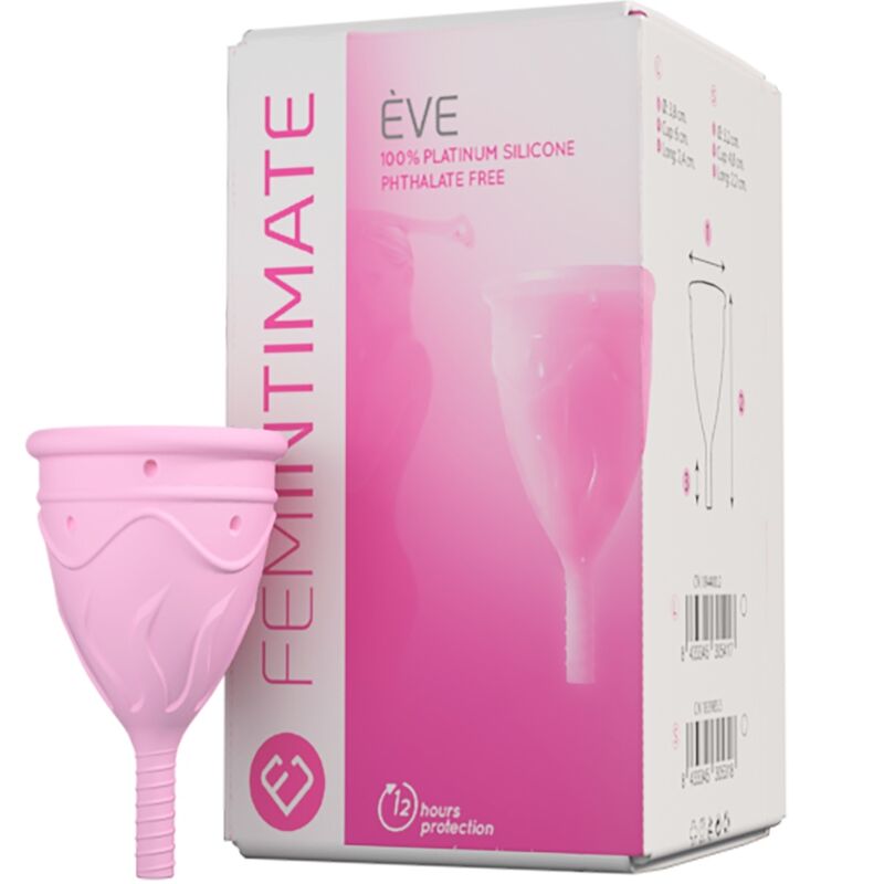 FEMINTIMAITE - EVE SILICONE KUUKAUSKAPPI KOKO S