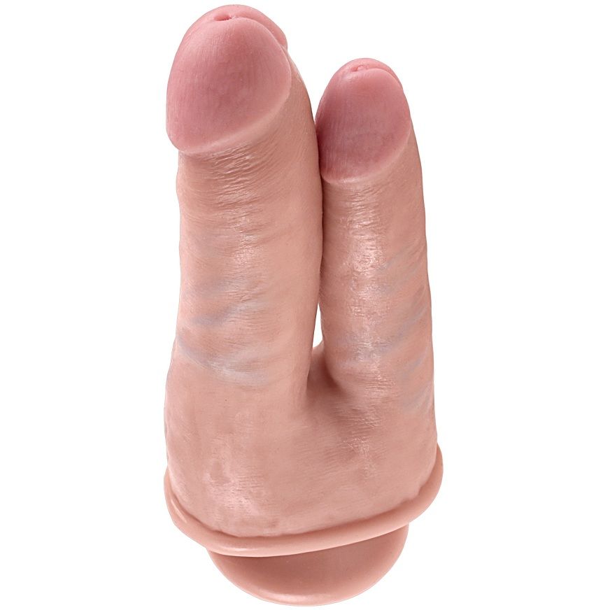 KING COCK DOUBLE PENETRATOR FLESH