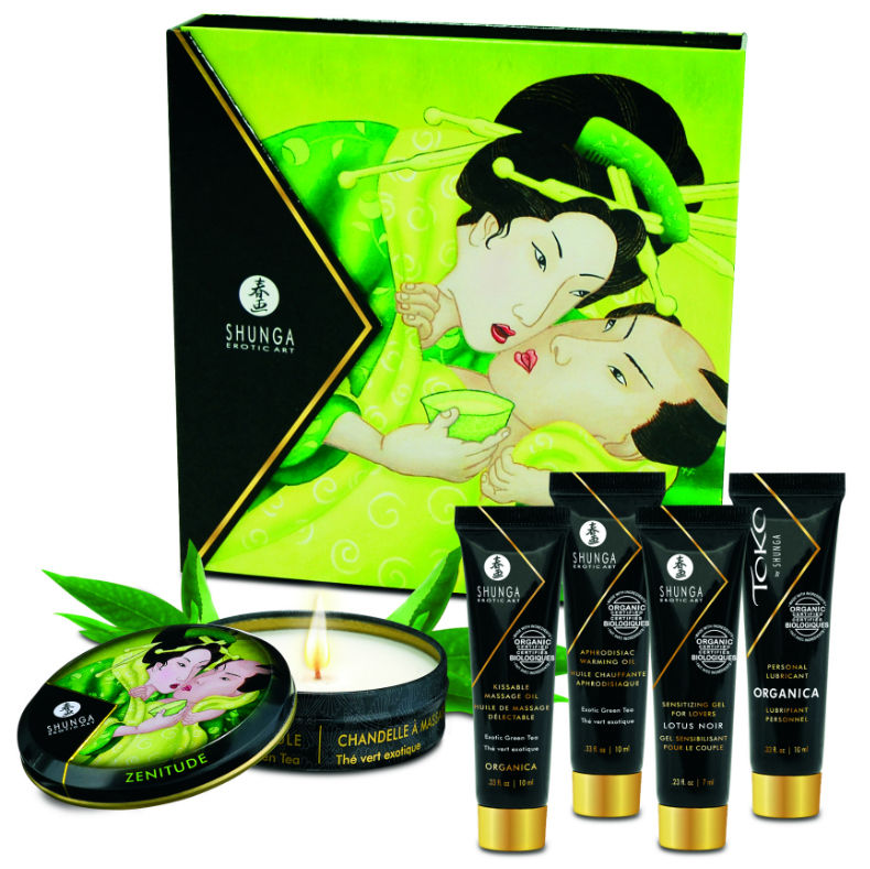 GEISHA SECRET KIT EKSOOTINEN VIHREÄ TEE