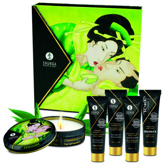 SHUNGA - KIT SECRET GEISHA ORGANIC GREEN TEA