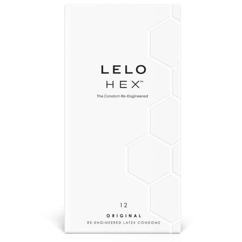 LELO HEX CONDOMS ORIGINAL 12 PACK