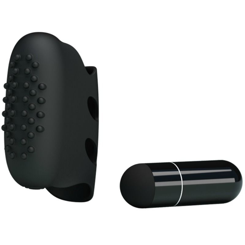 PRETTY LOVE FLIRTATION - STEWARD BLACK VIBRATION THIMBLE