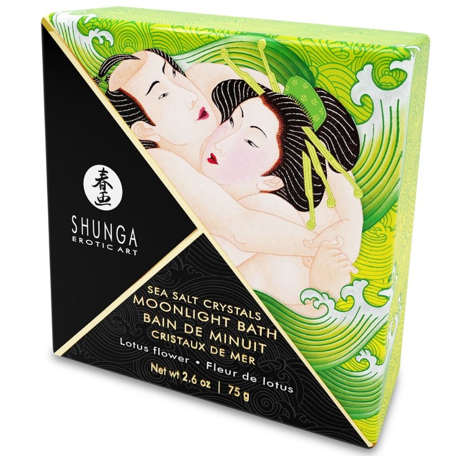 SHUNGA - LOTUSMAKUINEN KYLPY TAI SUOLAT 75 GR