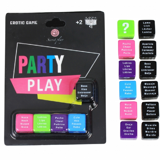 SECRETPLAY - GAME PARTY PLAY 5 DICE (ES / PT / EN / FR)