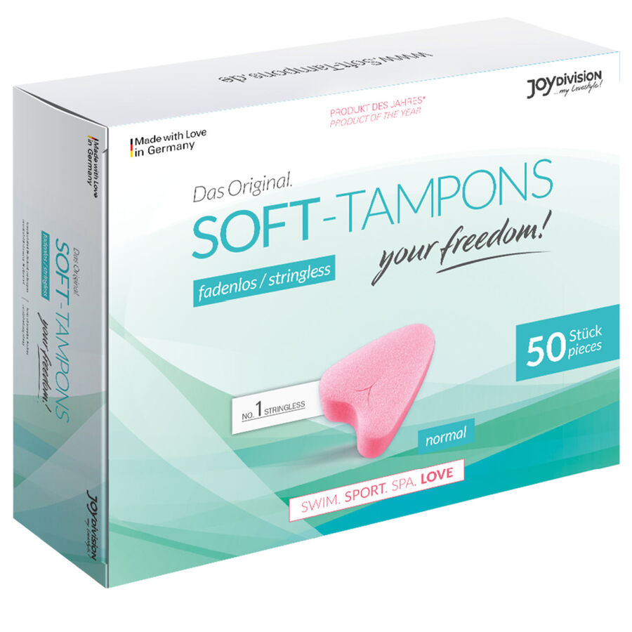 JOYDIVISION SOFT-TAMPONS - ALKUPERÄISET SOFT-TAMPONIT 50 UDS