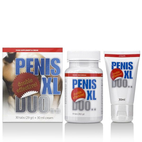 COBECO - PENIS XL DUO PACK CAPSULAS Y CREMA