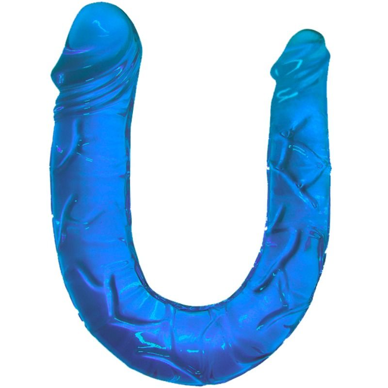 DANCE - DOUBLE DONG DILDO DOUBLE BLUE