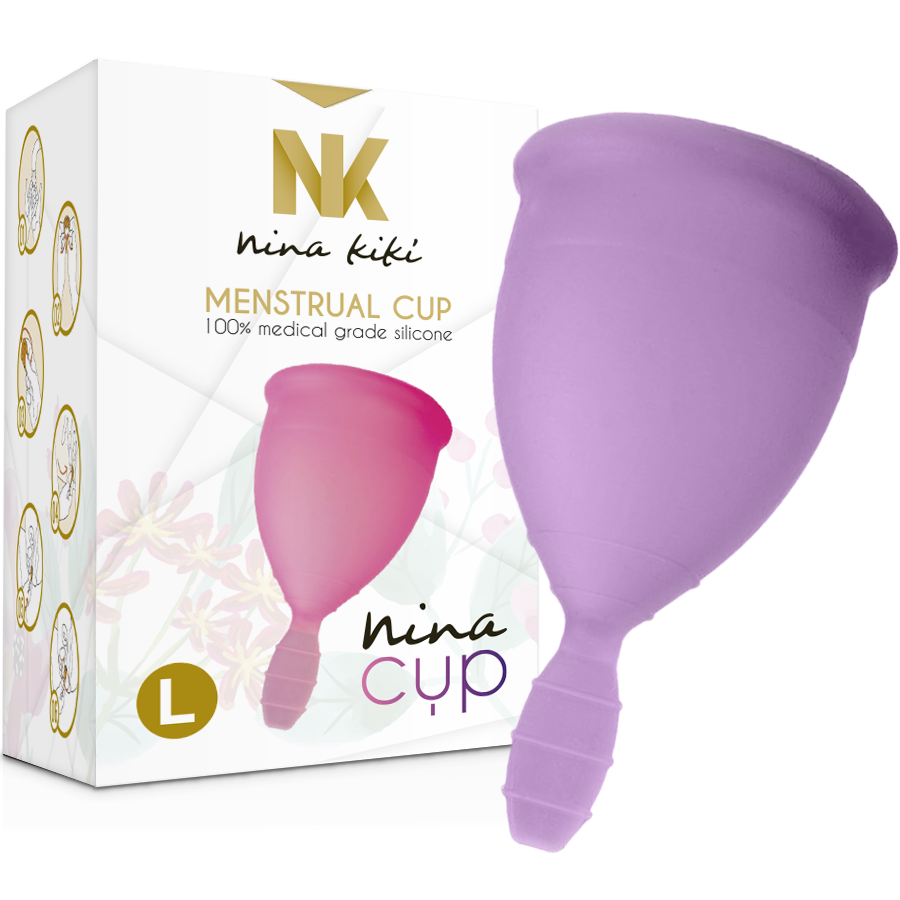 NINA CUP MENSTRUAL CUP SIZE PURPLE L