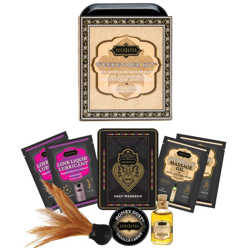 KAMASUTRA WEEKENDER TIN KIT VANILLA CREAM