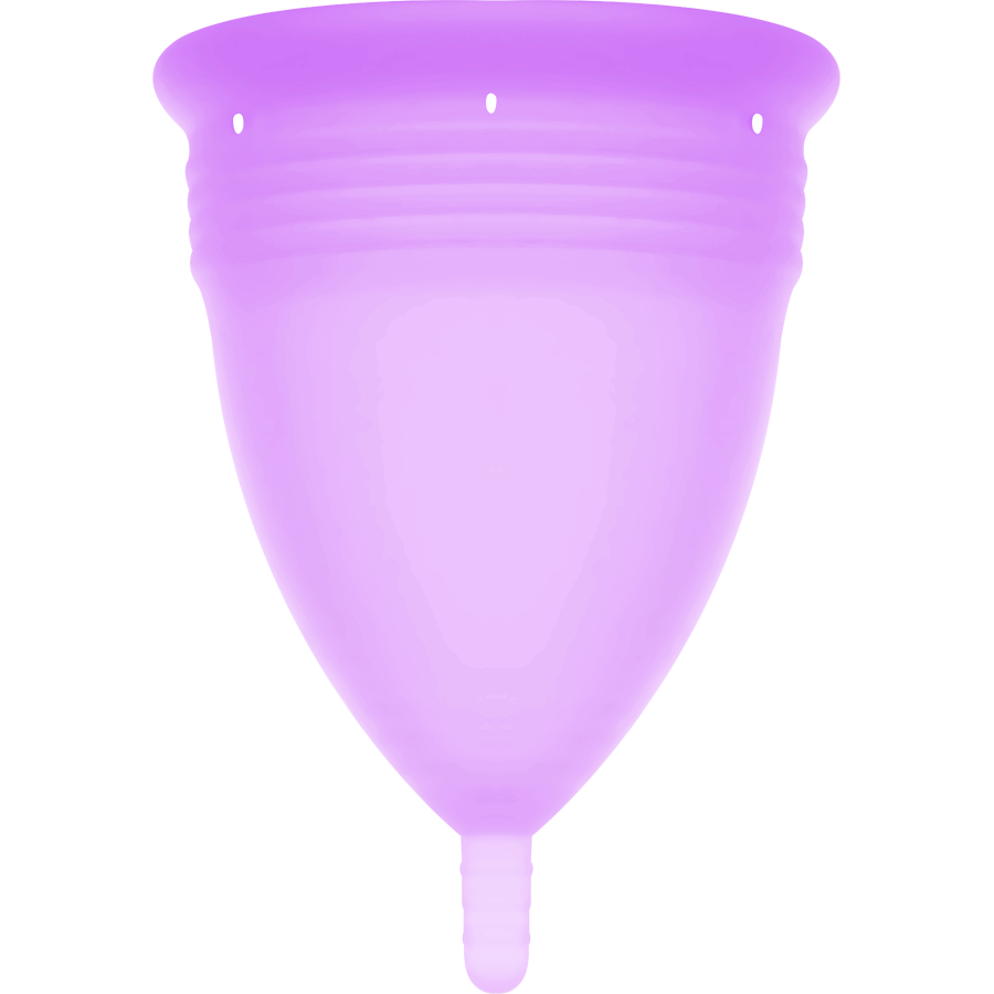 STERCUP MENSTRUAL CUP SIZE L PURPLE COLOR FDA SILICONE