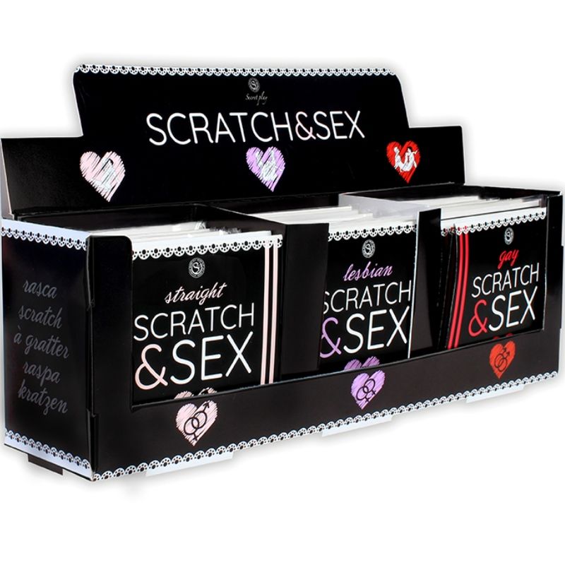 SECRETPLAY - DISPLAY + POSTURES SCRATCH & SEX ES/EN/FR/PT/DE