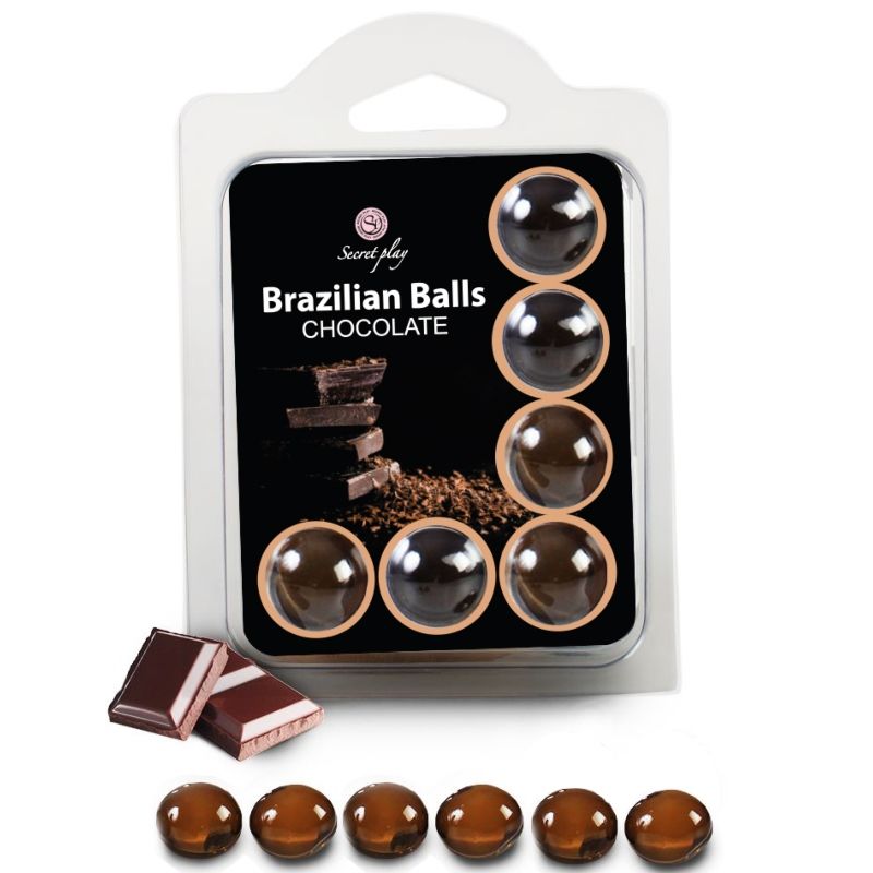 SECRETPLAY - SET 6 BRAZILIANS BALLS SUKLAAA