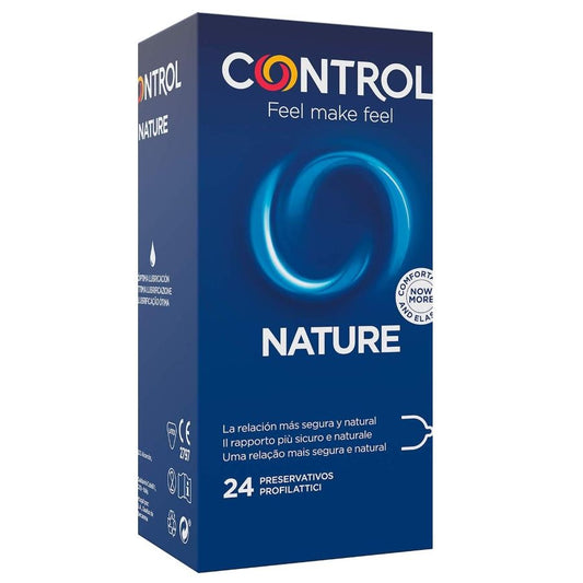 CONTROL - ADAPTA NATURE CONDOMS 24 YKSIKKÖÄ