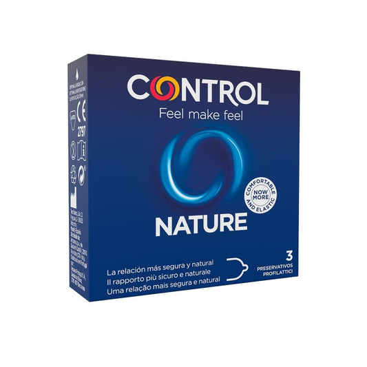 CONTROL ADAPTA NATURE CONDOMS 3 yksikköä