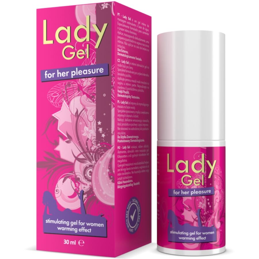 LADY GEL GER PEASURE GEL STImuloiva geeli lämmittävä vaikutus 30 ml